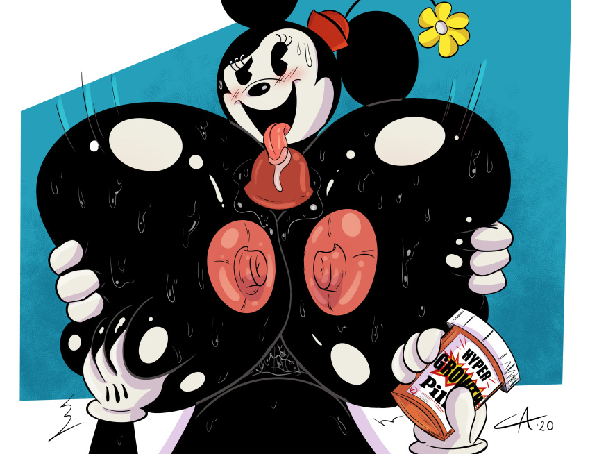 absurd_res ameizing_lewds animal_humanoid big_breasts big_penis black_body blue_background breast_expansion breast_grab breast_squish breasts disney expansion faceless_male female genital_growth genitals growth hand_on_breast hi_res huge_breasts huge_cock humanoid hyper hyper_breasts hyper_genitalia hyper_penis licking_penis male mammal mammal_humanoid mickey_mouse minnie_mouse mouse mouse_humanoid murid murid_humanoid murine murine_humanoid paizuri penis penis_growth rodent rodent_humanoid sex squish straight titfuck titjob tongue_out white_background