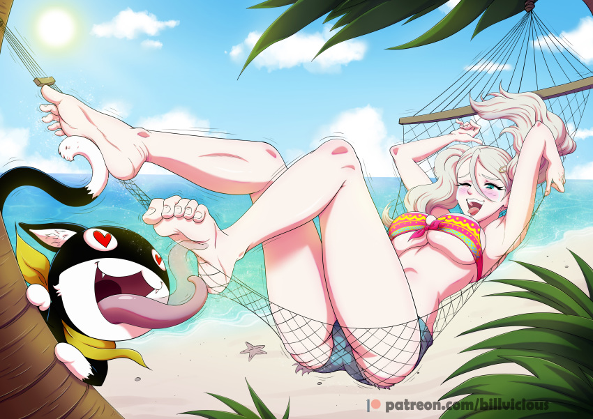 ann_takamaki anthro_on_human big_breasts billvicious cat feet female female_focus foot_fetish foot_lick laughing male morgana_(persona) persona persona_5 pinched_toes solo_female solo_focus tears tickling toes