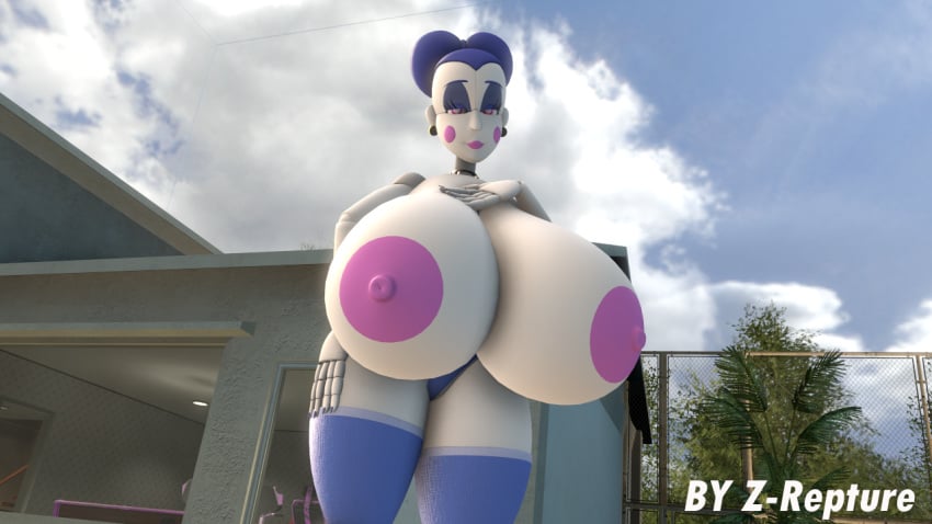 16:9 1girls 3d 3d_(artwork) 3d_model ballora ballora_(fnafsl) ballora_(spiderjunior10) big_breasts bikini bikini_bottom breasts clothing female five_nights_at_freddy's five_nights_at_freddy's:_sister_location fnaf huge_breasts humanoid machine robot robot_humanoid scottgames sister_location solo source_filmmaker spiderjunior10 swimwear thick_thighs video_games widescreen z-repture