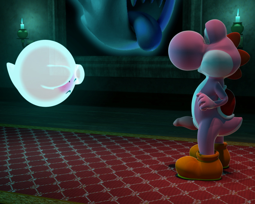 Boo (Mario) Rule 34 Image
