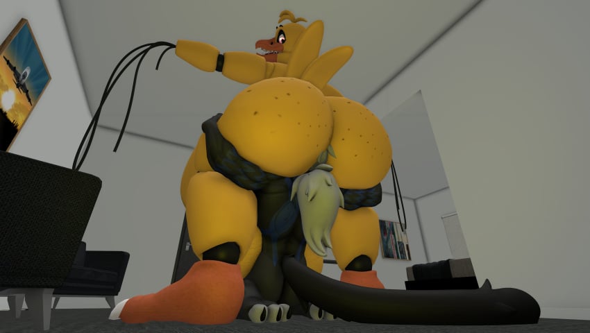 3d 3d_(artwork) animal_humanoid ass_bigger_than_head ass_focus backboob balljob balls_bigger_than_head big_balls big_dom_small_sub big_penis breasts_bigger_than_head casual casual_nudity dynal_(theonlydynal) five_nights_at_freddy's fur futa_only futanari hanging_breasts huge_ass huge_balls huge_cock hyper_balls hyper_breasts hyper_penis josh-u4 nude paizuri penis robot robot_girl self_paizuri shortstack teasing withered_chica