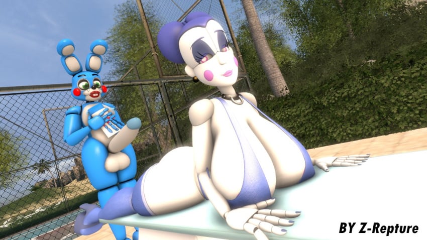 16:9 1girls 2020 3d 3d_(artwork) 3d_model 5_fingers alternate_body_type alternate_breast_size alternate_version_at_source alternate_version_available animatronic areolae ballora ballora_(fnafsl) ballora_(spiderjunior10) bedroom_eyes big_breasts bikini_bottom bikini_top blue_areola blue_bikini blue_bikini_bottom blue_bikini_top blue_body blue_eyeshadow blue_fingernails blue_nipples blue_skin breasts buckteeth bunny bunny_ears bursting_breasts cheeks choker cleavage cleavage_overflow colored_fingernails colored_nails curvy curvy_body curvy_female curvy_figure curvy_hips day erect_nipples eyebrows eyelashes femboy fingernails fingers five_nights_at_freddy's five_nights_at_freddy's:_sister_location five_nights_at_freddy's_2 fnaf green_eyes heart-shaped_pupils heel_boots heels huge_breasts humanoid lagomorph lagomorph_humanoid leporid leporid_humanoid looking_at_partner looking_at_viewer lotion lotion_bottle machine makeup male mammal mtf_crossgender nails nipples outside overflowing_breasts penis penis_tip pink_eyes pink_lips pink_lipstick rabbit rabbit_ears rabbit_humanoid red_cheeks red_lips red_lipstick robot robot_humanoid rule_63 scottgames sister_location sky source_filmmaker spiderjunior10 sun_cream sunlotion thick_thighs toy_bonnie_(fnaf) white_body white_breasts white_penis wide_hips widescreen z-repture