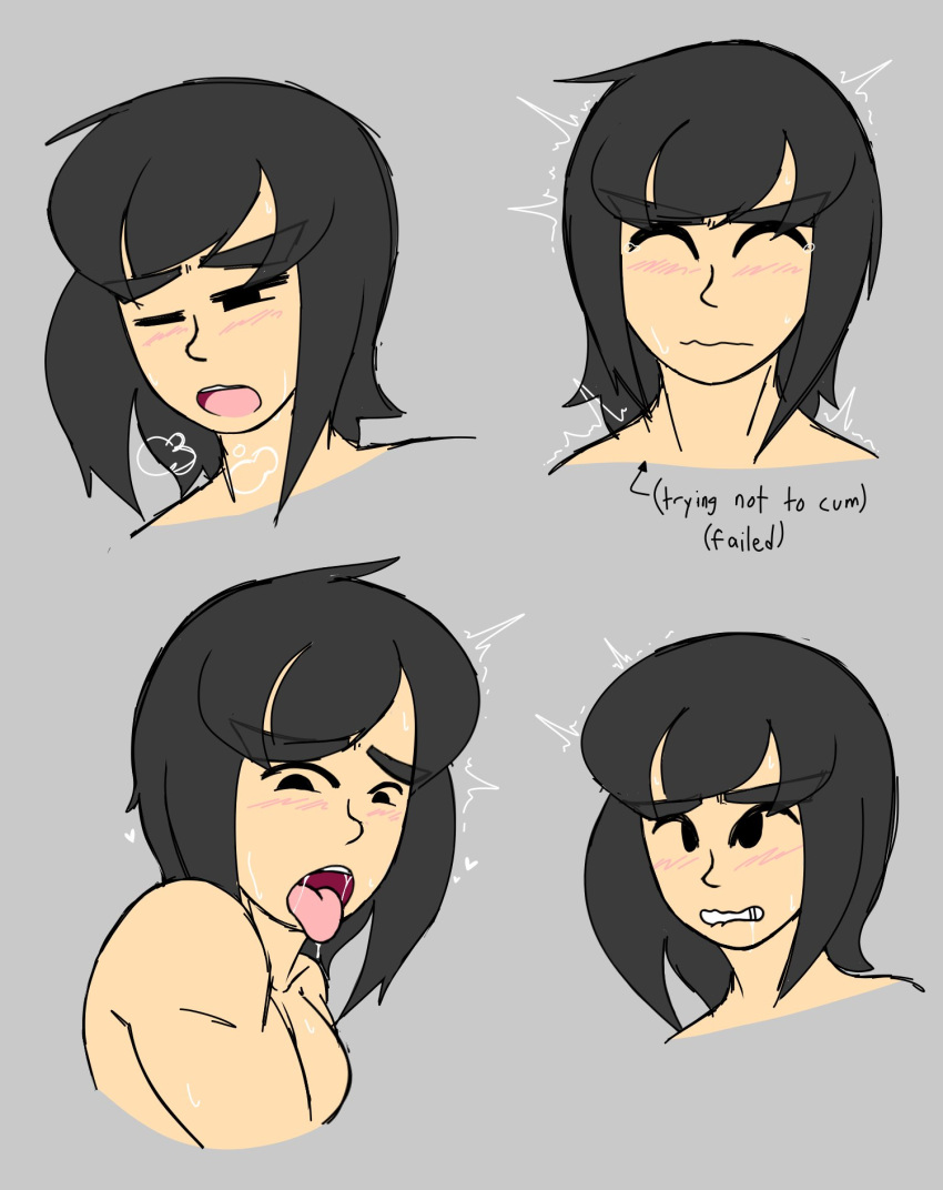 ahe_gao facial_expressions male male_only mii_brawler super_smash_bros. tagme xenondotexe_(artist)