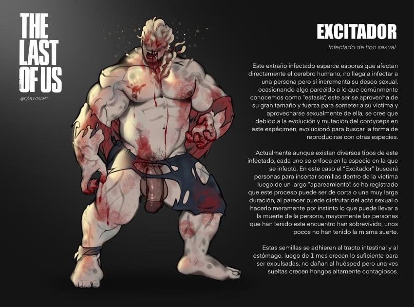 balls bara blood clicker flaccid male male_only muscles muscular penis quuynart ripped_clothing solo solo_male text the_last_of_us