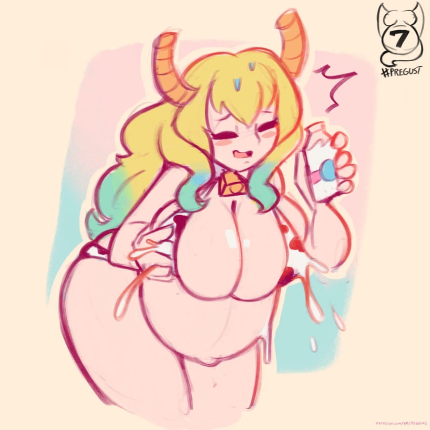 1girls american_mythology aztec_mythology belly big_belly big_breasts breasts cleavage cow_print deity female female_only gigantic_breasts goddess huge_breasts lactation miss_kobayashi's_dragon_maid monster_girl mythology pregnant public_domain quetzalcoatl_(dragon_maid) wildegems