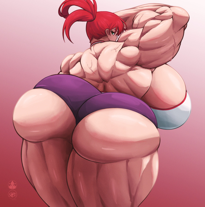 ass back_muscles backboob big_ass big_breasts breasts extreme_muscles foster's_home_for_imaginary_friends frankie_foster gigantic_breasts huge_ass huge_breasts hyper_breasts muscular_female roneesan thick_thighs wide_hips