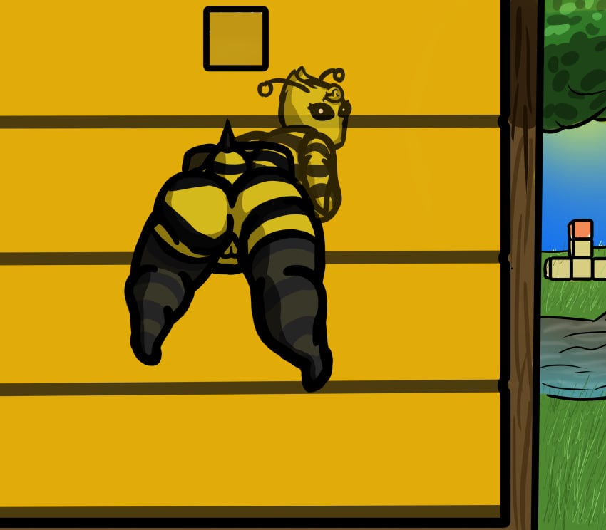 Bee (Minecraft) Rule 34 Image