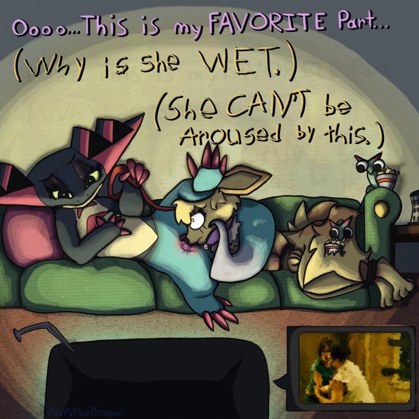 absurd_res aircraft airplane bell bound cheese_grater collar dominant dominant_female dragapult dreepie eevee electronics female female_male food forced furniture generation_1_pokemon generation_8_pokemon hi_res invalid_tag jet leash male male/female movie_(disambiguation) nintendo oral pokemon pokemon_(species) poofythedragon popcorn rape restraints sex sofa television vehicle