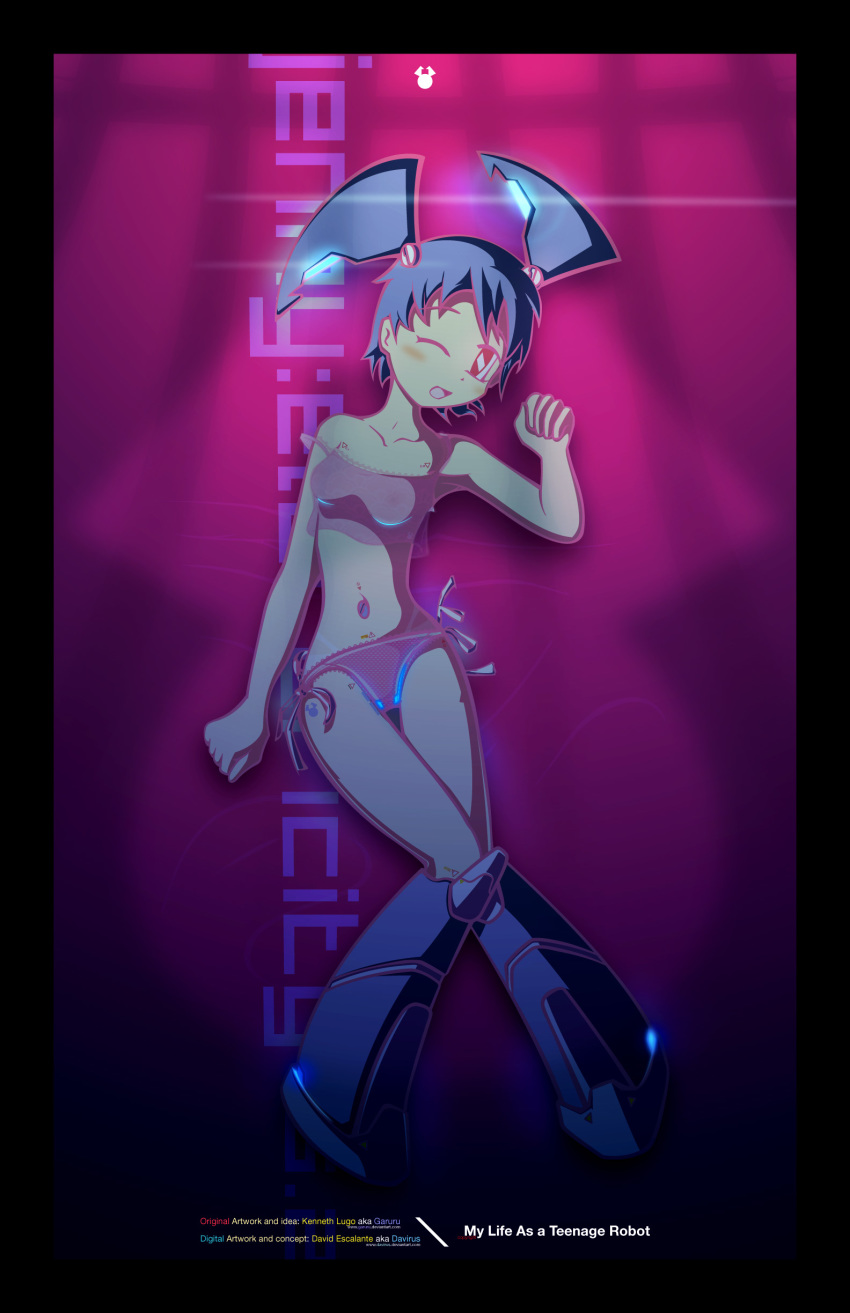 1girls 2d davirus female female_only garuru gynoid humanoid jenny_wakeman my_life_as_a_teenage_robot robot robot_girl robot_humanoid smooth_skin solo tagme teenager xj-9