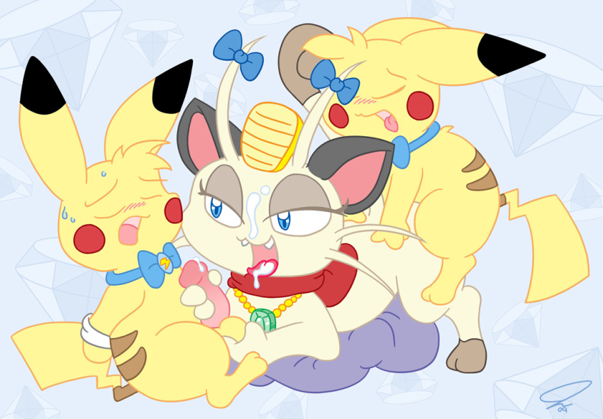 2009 meowth meowzie nintendo pikachu pokémon_(species) pokemon psyredtails