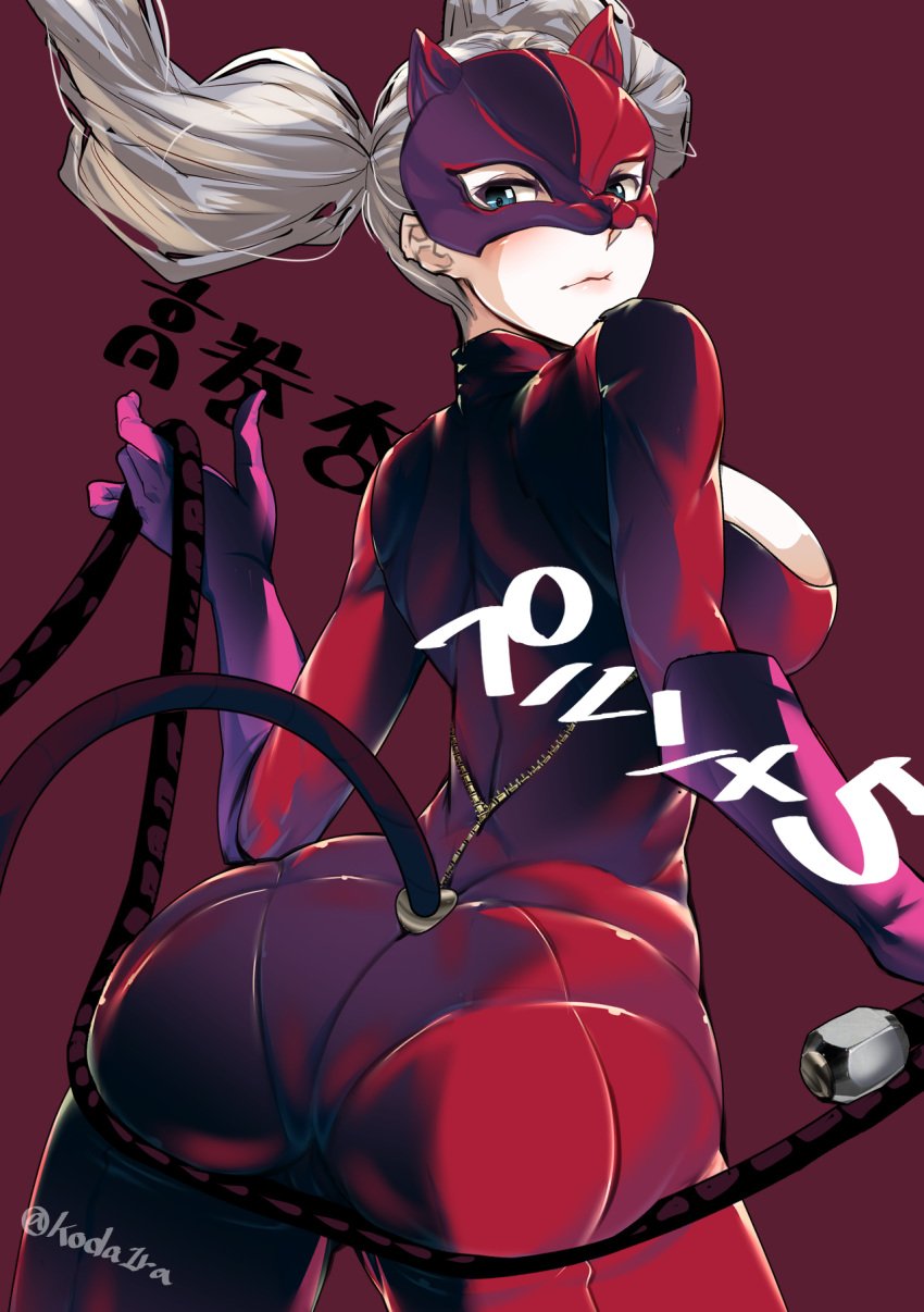 ann_takamaki big_breasts female female_focus female_only koda1ra long_hair persona persona_5 solo solo_female solo_focus