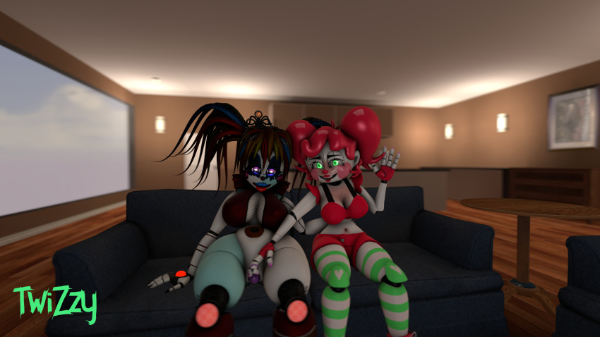 3d 3d_(artwork) baby_(fnafsl) big_breasts circus_baby circus_baby_(fnaf) five_nights_at_freddy's green_eyes pussy rckke scrap_baby scrap_baby_(fnaf) scrap_baby_(rckke) shiny_eyes sister_location so87baby summer_of_87_baby violet_eyes