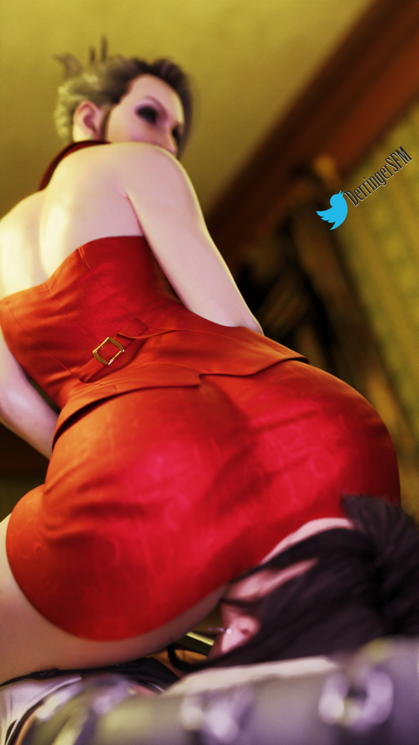 1girls 2girls 3d ass big_ass blender blonde_hair blue_eyes close-up derringersfm eyelashes eyeshadow facesitting female female_only final_fantasy final_fantasy_vii jewelry large_ass licking licking_ass lipstick looking_back looking_down milf naughty_face pale_skin scarlet_(ffvii) sitting_on_face tied_hair tifa_lockhart viewed_from_below yuri