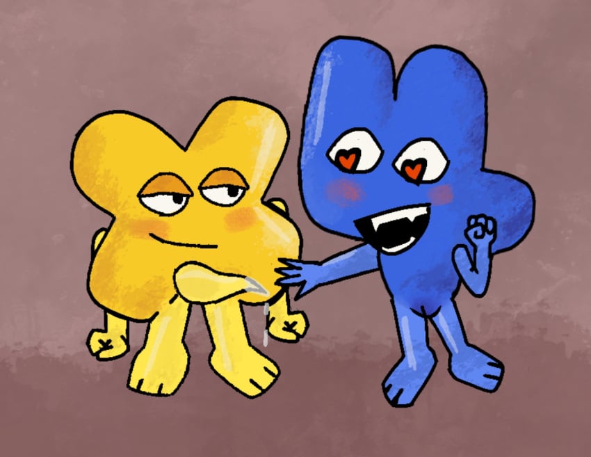 admiring_penis algebralien battle_for_bfdi battle_for_dream_island bfb bfdi big_penis blue_body blue_pussy blush cetacean_genitalia cetacean_penis cock_hungry cock_out cum cum_drip cum_dripping cum_dripping_from_penis cuntboy exposed exposed_penis exposed_pussy fangs four_(bfb) grin grinning grinning_at_another grinning_at_partner heart heart-shaped_pupils heart_eyes intersex large_penis male mesmerized object_shows paws penis_awe penis_out procreate_(software) pussy reaching_over reaching_towards_another rollertracks seductive seductive_eyes seductive_look seductive_smile self_upload simple_background simple_coloring smirk smirking smirking_at_another smirking_at_partner tentacle tentacle_penis the_power_of_two tpot x_(bfb) yellow_body yellow_cock yellow_penis