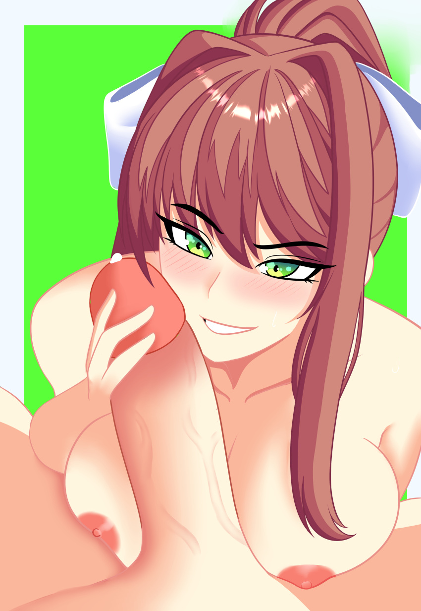 doki_doki_literature_club female gabrielvizari monika_(doki_doki_literature_club) tagme