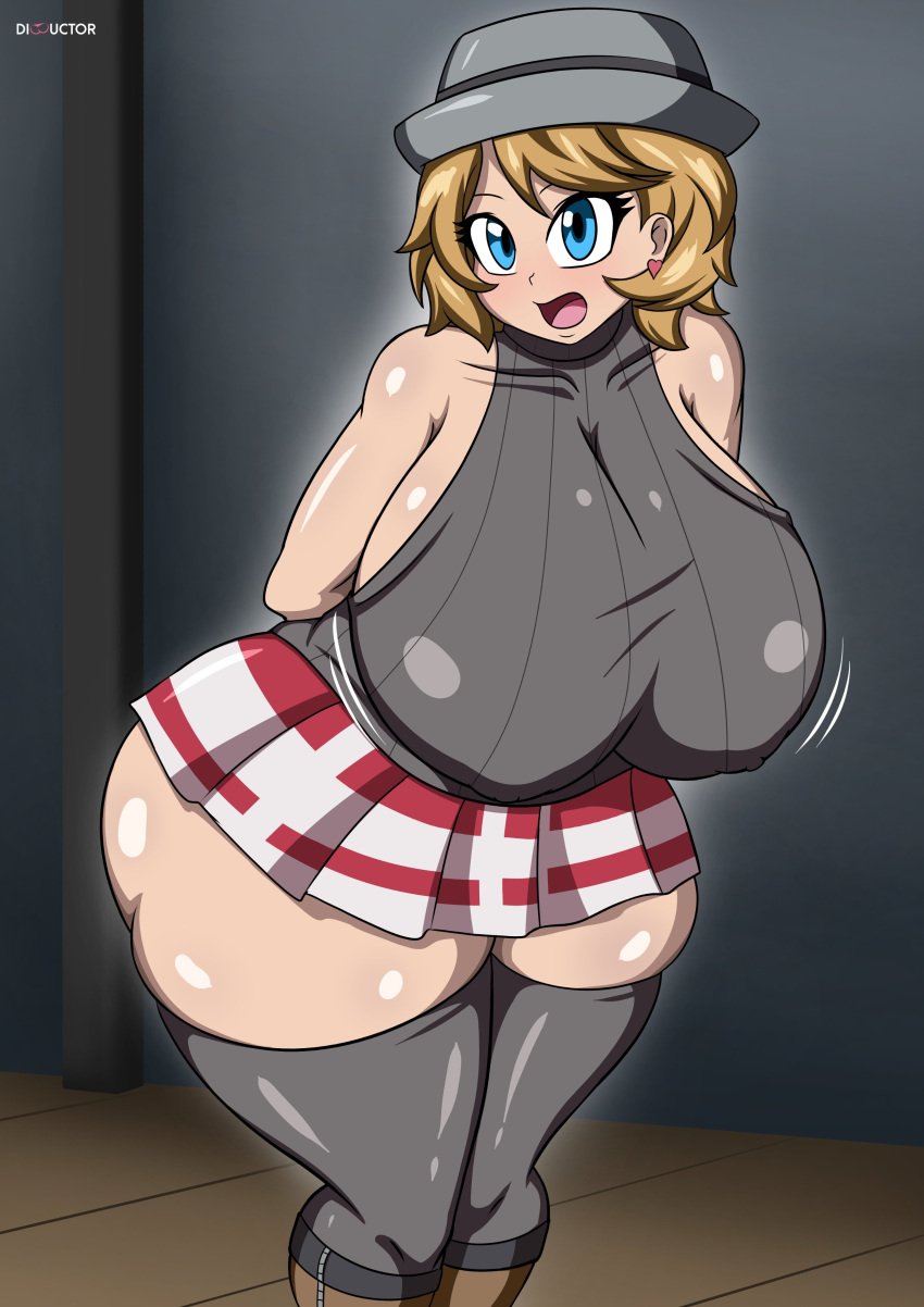 1girls ass big_ass big_breasts big_thighs blue_eyes breasts busty clothing curvy dibuctor fat_ass female female_only giant_ass giant_breasts gigantic_ass gigantic_breasts gigantic_thighs huge_ass huge_breasts huge_thighs human large_ass large_breasts large_thighs massive_ass massive_breasts massive_thighs nintendo pokemon serena_(pokemon) thick_thighs thighs voluptuous wide_hips wide_thighs