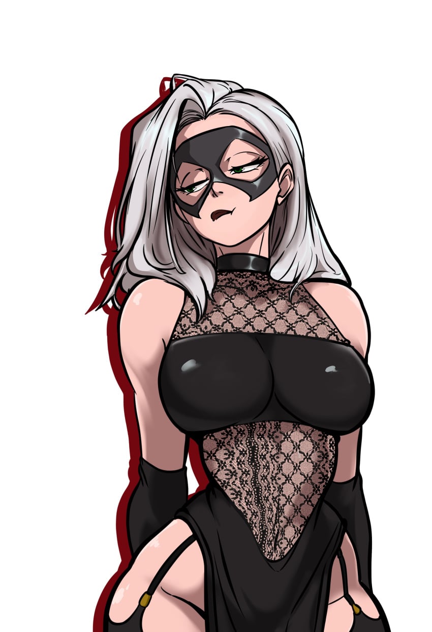 1girls 2026 ai_generated alluring big_breasts black_cat_(marvel) breasts choker collar curvaceous curvaceous_body curvaceous_female curvaceous_figure curvaceous_hips curvy curvy_body curvy_female curvy_figure curvy_hips domino_mask enticing eyemask felicia_hardy female goth goth_clothing goth_girl goth_makeup goth_outfit green_eyes hips huge_breasts lace large_breasts light-skinned_female light_skin marvel marvel_comics mask masked masked_female massive_breasts red_lipstick redpostit revealing_clothes seducing seductive seductive_look shiny shiny_skin skimpy skimpy_clothes spider-man_(series) superheroine teasing temptation tempting thick thick_breasts thick_hips thick_thighs voluptuous voluptuous_female white_background white_hair wide_hips