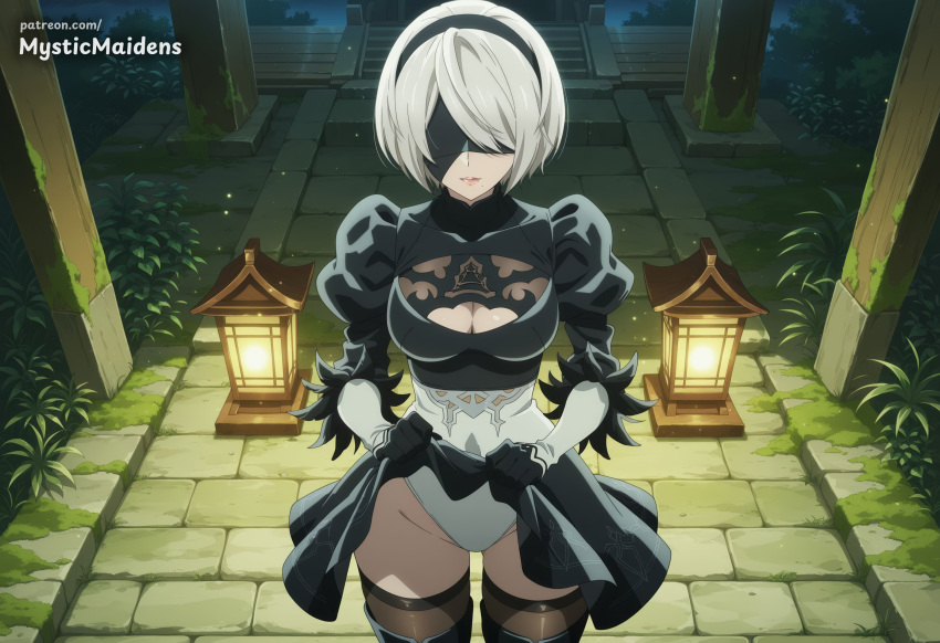 Yorha 2b (Nier) Rule 34 Image