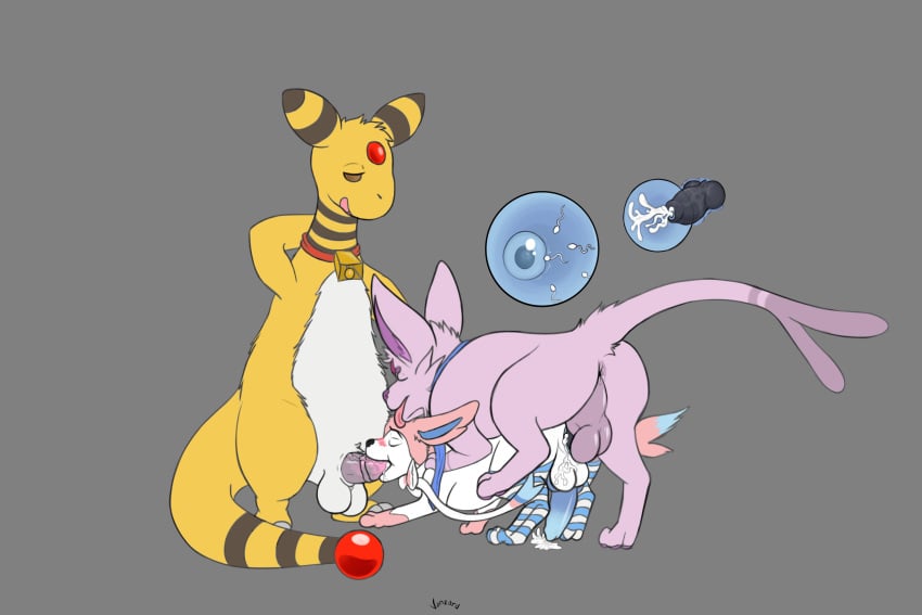 3:2 3boys all_fours ampharos animal_genitalia animal_penis anthro_on_feral anthro_penetrating anthro_penetrating_feral anus ass backsack balls bell bell_collar black_penis blue_penis blush bodily_fluids canine_penis closed_eyes collar cum cum_drip cum_in_pussy cum_inside cum_on_balls cum_while_penetrated cumshot cuntboy cuntboy_penetrated doggy_style eeveelution ejaculation equine_penis erection espeon feral feral_on_feral feral_penetrated feral_penetrating feral_penetrating_feral forehead_gem from_behind_position full-package_cuntboy genital_fluids genitals group hands-free handsfree_ejaculation herm hermaphrodite hi_res iggy_(nagatsun) impregnation internal intersex intersex/male knot knotting male male_on_cuntboy male_only male_penetrating male_with_male maleherm multi_genitalia nagatsun necktie nintendo nude oral oral_penetration ovum penetration penile_penetration penis penis_in_mouth penis_in_pussy pink_body pokémon_(species) pokemon pokemon_(species) pussy ribbons semi-anthro sex sperm_cell sylveon tongue tongue_out vaginal_penetration video_games yellow_body zoophilia