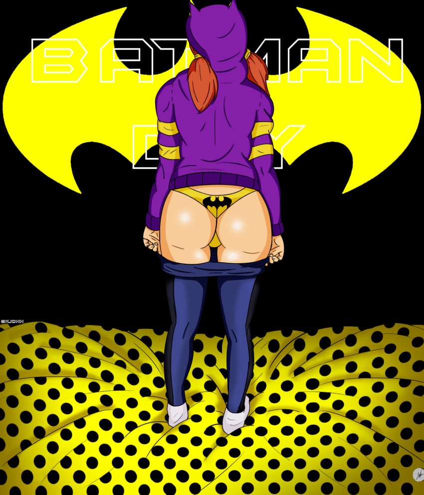 ass barbara_gordon batgirl dc kjonn thong