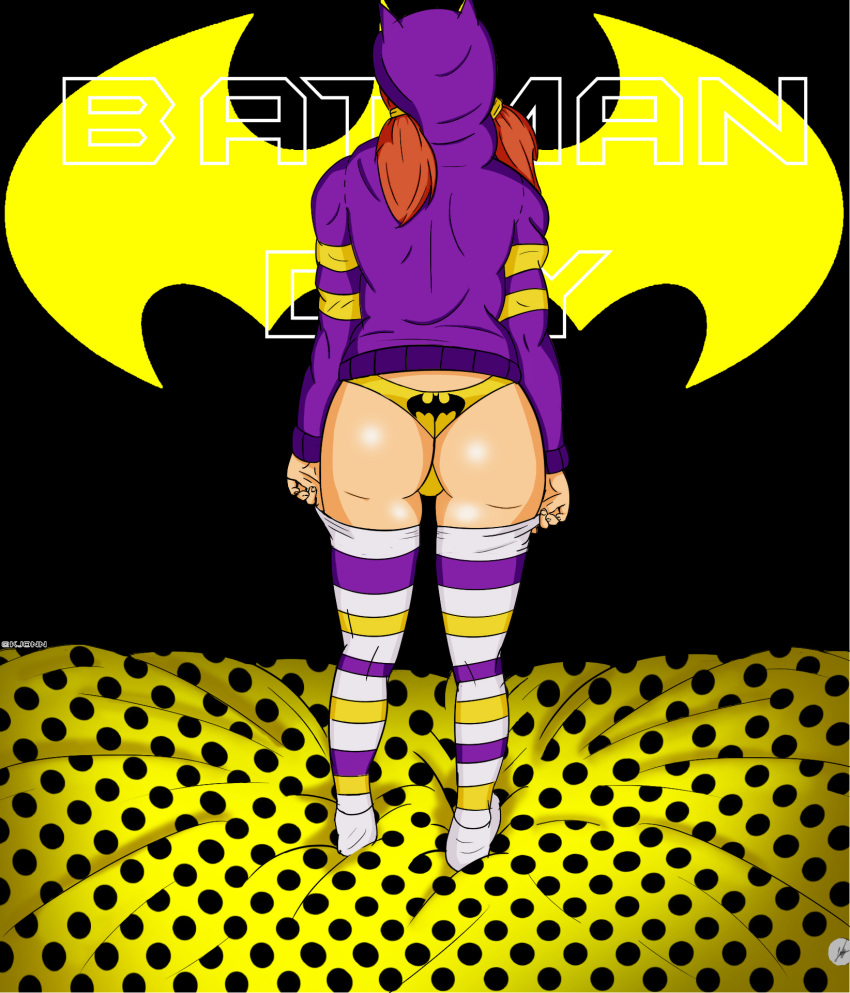 ass barbara_gordon batgirl dc kjonn thong