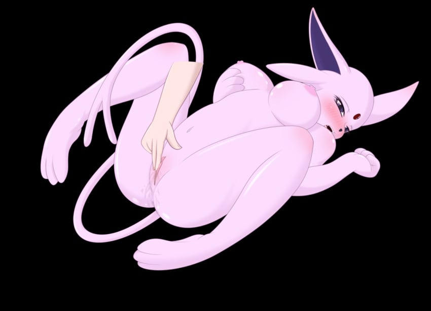 animated dildo espeon fatelogic female furry lying moaning nintendo nude on_floor pokemon pokemon_(species) uncensored wet_pussy