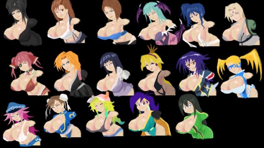 16:9 17girls 6+girls azur_lane big_breasts black_hair bleach blue_eyes blue_hair breasts brown_eyes brown_hair cartoon_network character_request chun-li clothing crossover darkstalkers dead_source double_bun dragon's_lair eastern_and_western_character elvira elvira:_mistress_of_the_dark female female_only final_fantasy final_fantasy_vii final_fight gatherer green_eyes green_hair hinata_hyuuga hololive hololive_fantasy hololive_japan houshou_marine hyuuga_hinata jill_valentine jill_valentine_(julia_voth) kurokami_medaka large_breasts matsumoto_rangiku medaka_box mighty_magiswords miss_kobayashi's_dragon_maid morrigan_aensland multicolored_hair multiple_girls my_hero_academia naruto naruto_(series) naruto_shippuden orange_eyes orange_hair pink_hair poison_(final_fight) purple_hair quetzalcoatl_(dragon_maid) rainbow_mika red_eyes red_hair resident_evil resident_evil_3 shorts shounen_jump st._louis_(azur_lane) st._louis_(luxurious_wheels)_(azur_lane) street_fighter succubus tifa_lockhart tsunade tsuyu_asui twintails vambre_warrior virtual_youtuber white_eyes