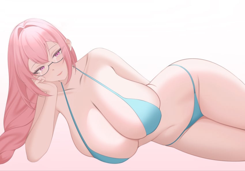 1girls 2020s 2026 2d 2d_(artwork) 2d_artwork belly belly_button big_boobs big_breasts big_tits big_titties bikini bikini_bottom bikini_top boobs breasts cleavage cleavage_overflow clothed clothed_female clothes curvy_hips digital_drawing_(artwork) digital_media digital_media_(artwork) eyebrows eyeglasses eyelashes eyes eyes_open female female_focus female_only fingers girl glasses half-dressed half_naked half_nude hips hollow_special_operations_section_6 hourglass_figure hourglass_figured_female hoyoverse human human_female humanoid large_boobs large_breasts large_tits laying laying_down laying_on_side light-skinned_female light_body light_skin light_skin_female light_skinned light_skinned_female long_hair long_hair_female looking_at_viewer lying lying_down lying_on_side mihoyo mihoyo_technology_(shanghai)_co._ltd. mommy navel no_dialogue no_text nude nude_female partially_clothed partially_clothed_female pink_eyes pink_hair pink_hair_female revealing_clothes revealing_clothing revealing_outfit revealing_swimsuit sexually_suggestive sexy sexy_body sexy_clothing sexy_female simple_background slim slim_female slim_girl smile smiling smiling_at_viewer suggestive suggestive_look suggestive_pose suggestive_posing swimwear textless thick_thighs thighs tits tsukishiro_yanagi video_game_character video_game_franchise voluptuous_body voluptuous_female zenless_zone_zero