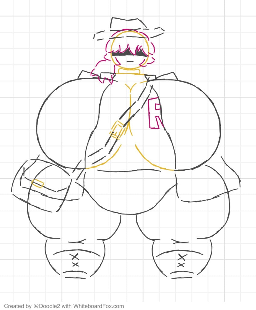 1girls artist_request forsaken_(roblox) jane_doe_(forsaken) jane_doe_(roblox) roblox roblox_game robloxian sketch source_request tagme tagme_(artist) whiteboardfox