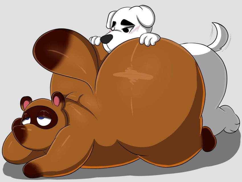 2boys 2d 2d_artwork animal_crossing anthro ass ass_up big_ass big_butt black_eyes black_nose blush blush_lines bored brown_body brown_fur bubble_ass bubble_butt butt canid canine completely_naked_male completely_nude_male dark_brown_body dark_brown_fur dumptruck_ass dumptruck_butt duo eyebrows fur furry furry_male furry_only gay glistening_body glistening_fur grey_background hand_on_ass hand_on_butt head_between_buttocks hi_res huge_ass huge_butt k.k._slider kneeling male_only megacoolbear_(artist) naked naked_male no_humans nose_in_ass nude nude_male plump plump_ass plump_butt plump_thighs raccoon rodent shadow shaking_tail short_tail shy smelling_ass sniffing_ass tail thick thick_butt thick_thighs tom_nook two_tone_body two_tone_fur white_body white_fur wide_ass wide_hips wide_thighs