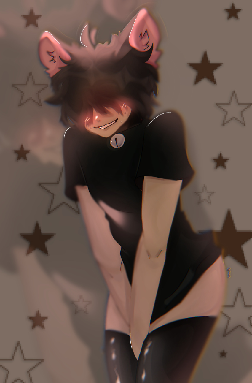 blush catboy dark_hair dark_lunarix dark_pg3d femboy gay kemonomimi roblox