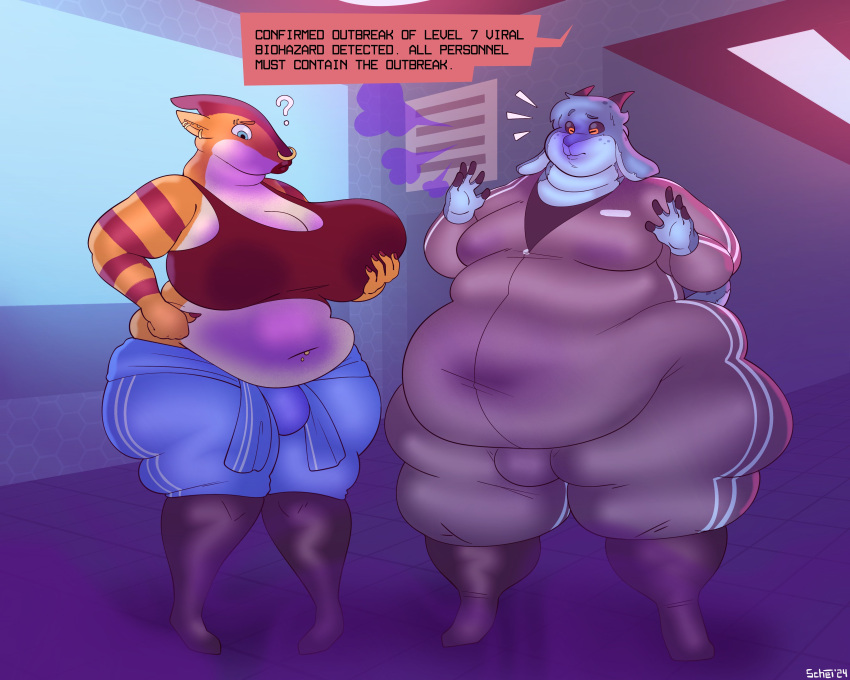 ass_expansion belly_expansion big_ass big_breasts blueberry_inflation breast_expansion breasts bubble_butt cleavage huge_ass huge_breasts inflation overweight robuttschei tagme thick_thighs wide_hips