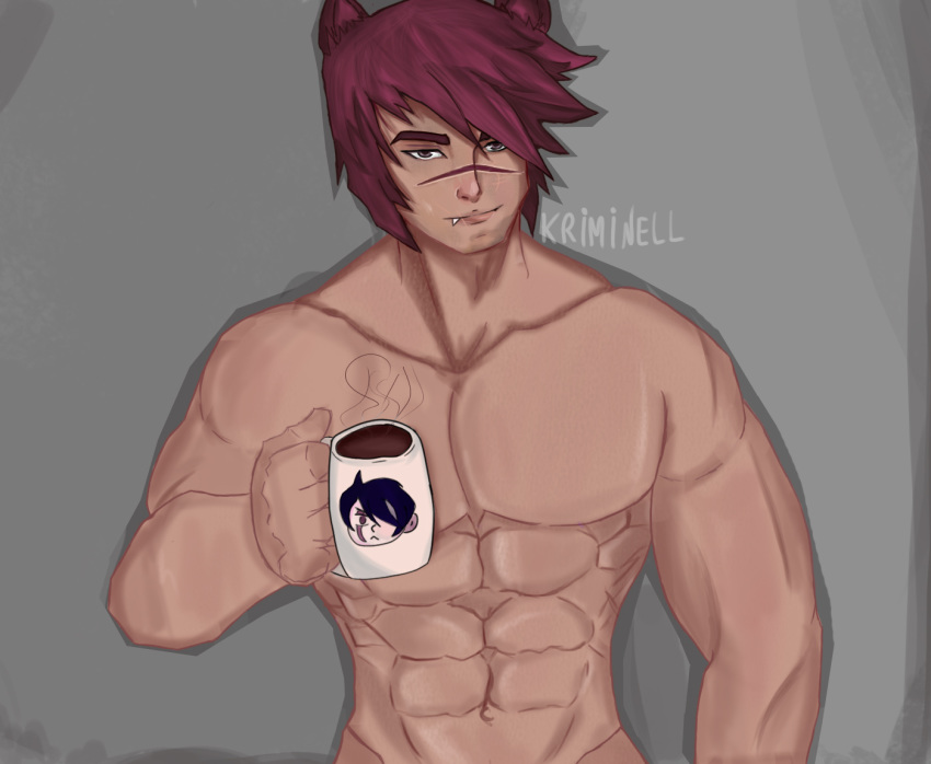 1boy bara kriminell league_of_legends male male_only muscle muscles sett solo