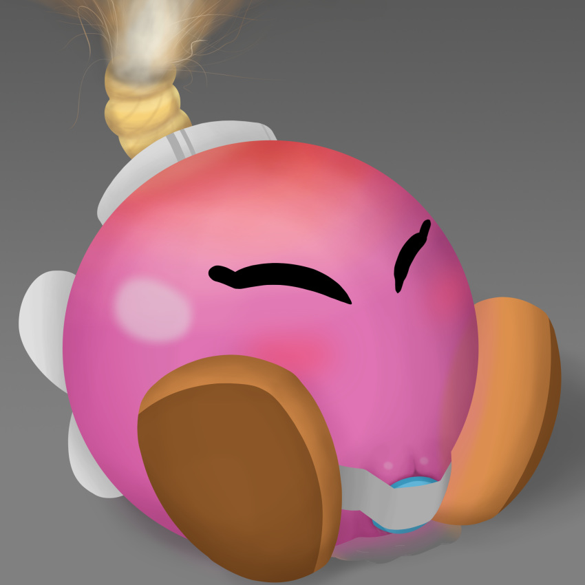 1:1 2020 anthro bob-omb bodily_fluids bombette closed_eyes digital_media_(artwork) dildo female female_focus fire forced forced_masturbation fuse genital_fluids genitals hi_res mario_(series) masturbation nintendo on_model orgasm paper_mario penetration pink_body pussy pussy_juice pussy_juice_leaking pussy_juice_on_ground pussy_juice_puddle rdroid sex_toy sex_toy_in_pussy shaded simple_background sitting smoke solo sparks tape taped_vibrator vaginal_penetration vibrator vibrator_in_pussy video_games waddling_head