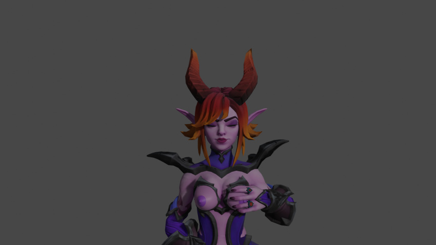 1girls 3d demonette_maeve female female_only maeve_(paladins) paladins solo tagme