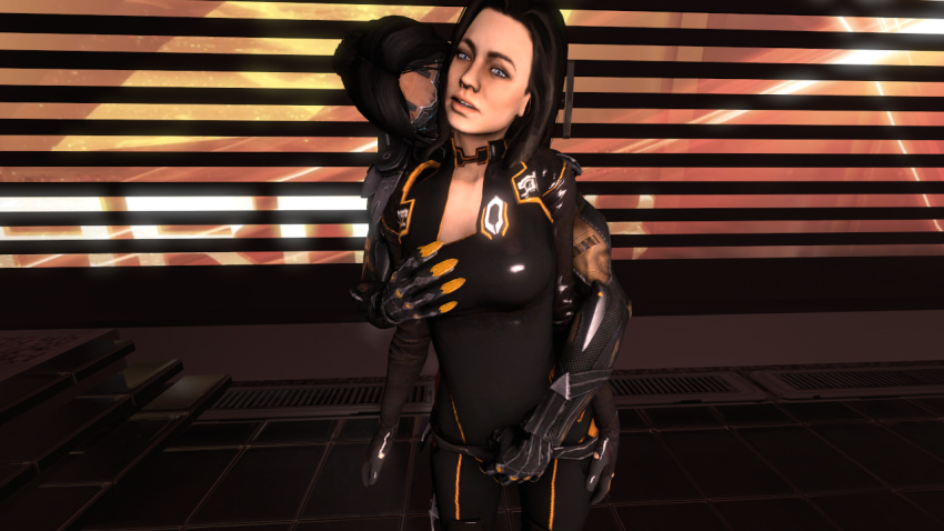 3d grope grope_from_behind groping_breasts groping_crotch groping_through_clothes kai_leng mass_effect miranda_lawson questionable_consent source_filmmaker