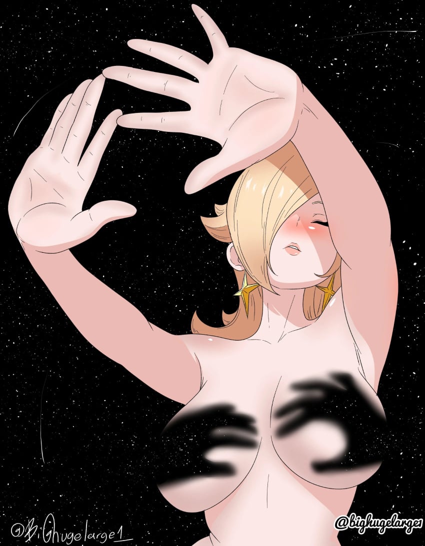 1girls 2d 2d_(artwork) 2d_artwork adult adult_female arm_above_head arm_up armpit armpit_crease armpit_peek armpits arms_above_head arms_up art_trend background bare_armpits bare_arms bare_belly bare_chest bare_hands bare_midriff bare_shoulders bare_skin belly belly_button big_boobs big_breasts bighugelarge1 black_background blonde blonde-haired_female blonde_female blonde_hair blonde_hair_female blush_face blushing blushing_female breasts breasts_apart busty busty_female busty_girl censored censored_breasts censored_nipples closed_eyes collarbone completely_naked completely_naked_female completely_nude completely_nude_female cosmic_background digital digital_art digital_drawing digital_drawing_(artwork) digital_media digital_media_(artwork) drawing earrings elbows exposed exposed_armpits exposed_arms exposed_belly exposed_chest exposed_midriff exposed_shoulders exposed_skin female female_focus female_only fingers flushed flushed_cheeks flushed_face fully_naked fully_nude hairless_armpits hand_above_head hand_up hands_above_head hands_up inframammary_fold large_boobs large_breasts lean_figure long_hair mario_(series) mature mature_female mature_woman midriff monotone_background naked naked_female naked_woman narrow_waist navel nintendo nude nude_female nudity one_color_background outdoor outdoor_background outdoor_nudity outdoors outside outside_nudity parted_bangs plain_background portrait rosalina rosalina_(mario) shadow_censor shaved_armpits shoulders slender_body slender_waist slim_female slim_waist solo space_background standing star_(sky) starry_background starry_sky starry_sky_background topless topless_female twitter_trend underboob upper_body woman