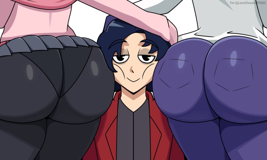 big_ass blue_hair brawl_stars colette_(brawl_stars) misfortune_tara_(brawl_stars) oc original_character tara_(brawl_stars)