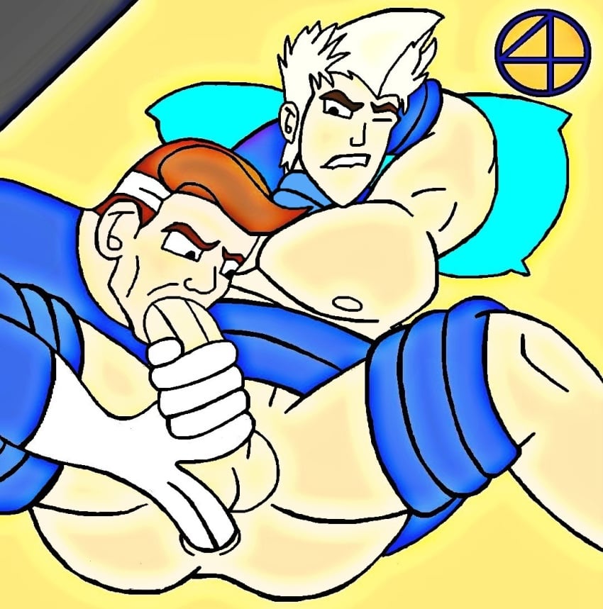 Human Torch (Fantastic Four) Rule 34 Image