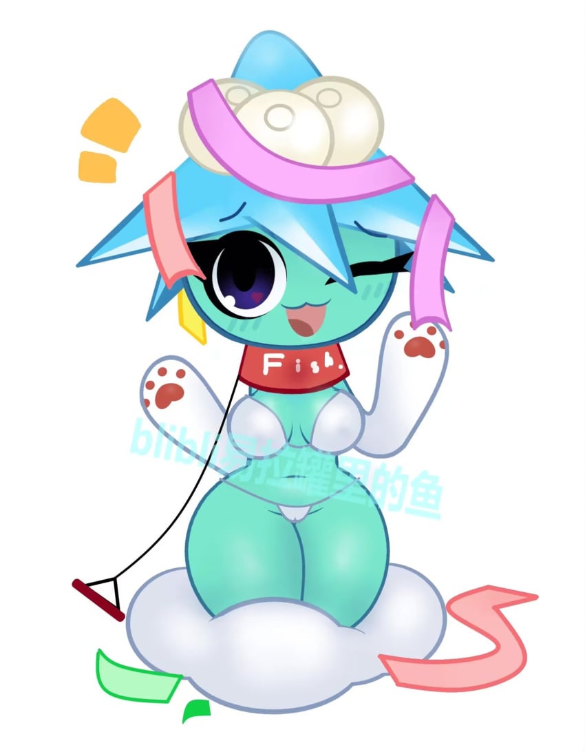 1girls anthro anthrofied ass breasts breasts female flora_fauna ks_xf missile_toe_(pvz) plant plant_girl plant_humanoid plantie plants_vs._zombies plants_vs_zombies popcap_games pussy