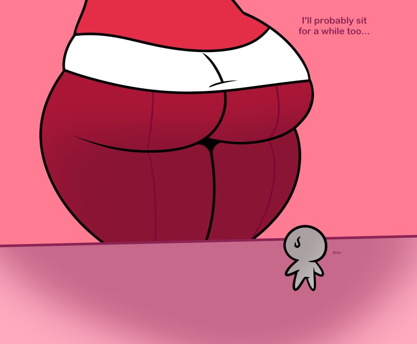 ... 1girls ass big_ass big_butt butt butt_crack charlie_morningstar_(hazbin_hotel) digital_media_(artwork) fat_ass fat_butt female fully_sheathed giantess hazbin_hotel huge_ass huge_butt marioishere7 text thick_ass thick_butt y/n