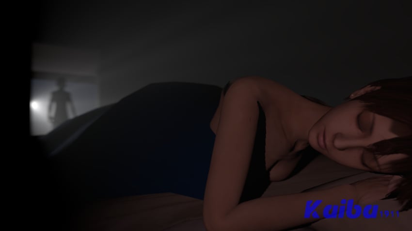 3d jono_shephard kaiba1911 rebecca_chambers resident_evil sleeping source_filmmaker