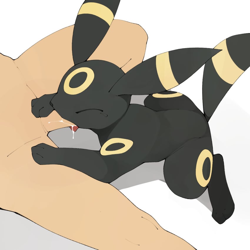 1:1 3_toes ambiguous_focus ambiguous_gender ambiguous_penetrated black_body black_ears black_fur black_nose black_tail bodily_fluids canid canine closed_eyes cum cum_drip cum_in_mouth cum_inside cum_on_penis digital_media_(artwork) dripping duo eeveelution faceless_human faceless_male fellatio fellatio_from_feral feral feral_focus feral_penetrated fur genital_fluids genitals head_markings hi_res human human_on_feral human_penetrating human_penetrating_feral interspecies male male/ambiguous male_on_feral male_penetrating male_penetrating_ambiguous mammal markings nintendo nude oral oral_penetration penetration penile penile_penetration penis pokémon_(species) poképhilia pokemon quadruped sex shaded simple_background solo_focus spreading striped_ears striped_tail stripes tan_body tan_skin toes tongue tongue_out umbreon video_games white_background yellow_markings yellow_stripes youjomodoki zoophilia