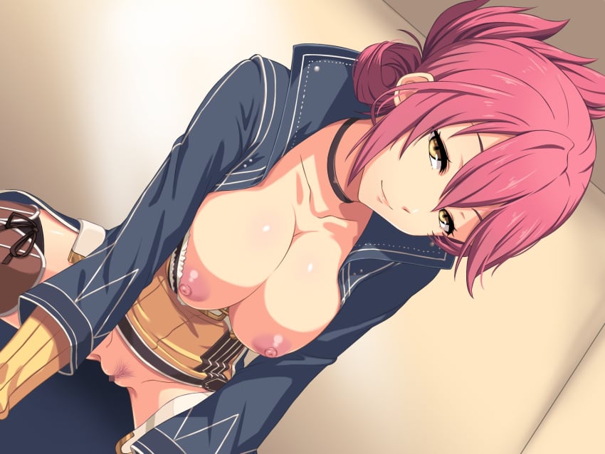 big_breasts female legend_of_heroes pink_hair sara_valestein tagme trails_of_cold_steel