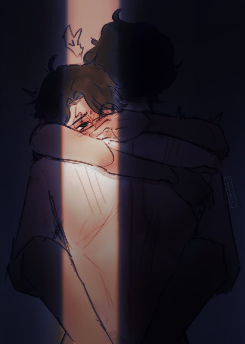 2026 2boys arms_around_neck arms_around_partner blush blushing brown_hair frencht0ast gay gay_sex green_eyes harry_james_potter harry_potter legs_around_partner legs_crossed lighting male male/male male_focus male_only male_penetrated male_penetrating male_penetrating_male messy_hair pale_skin scar scar_on_face scratch_marks scratches shadow tom_riddle yaoi