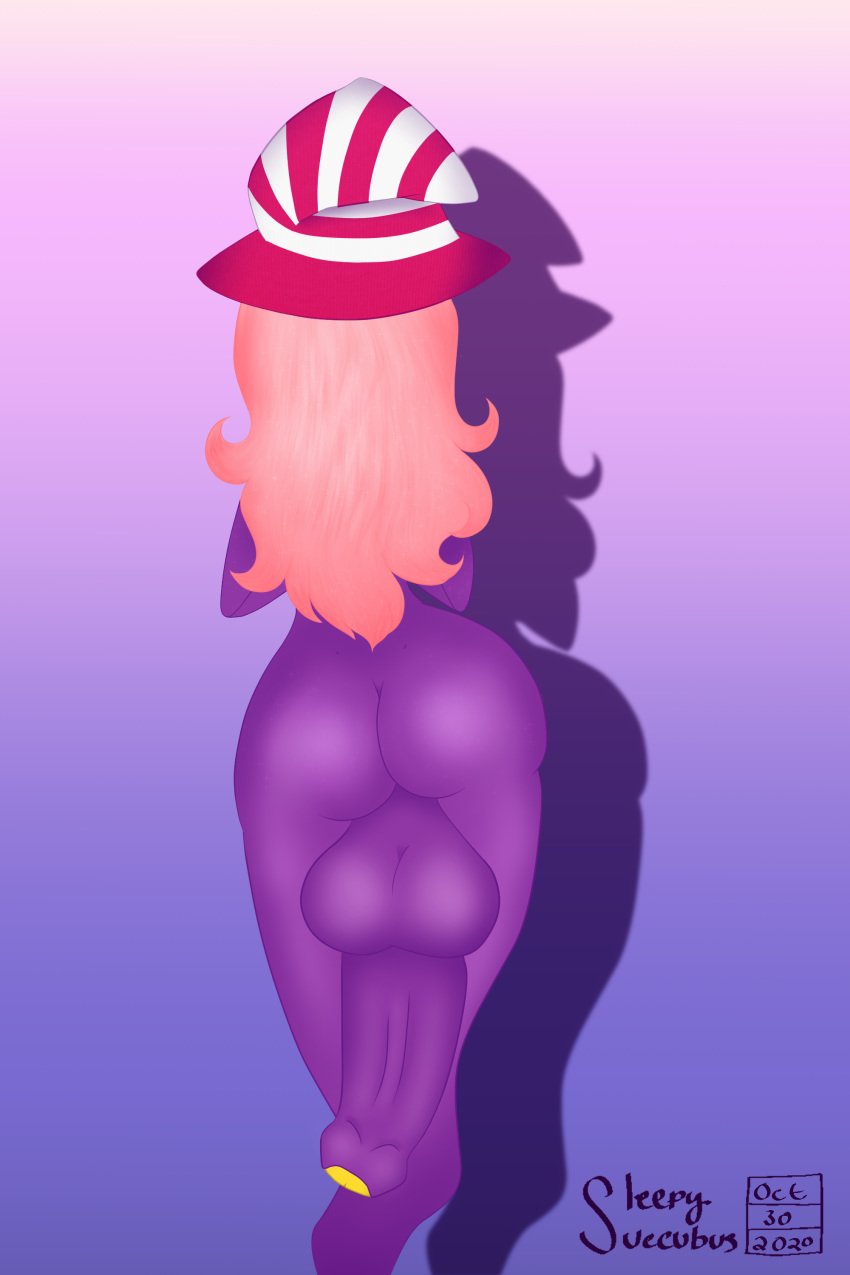 1futa 2020 2:3 absurd_res ass balls big_balls big_butt big_penis clothing curvaceous curvy_figure foreskin full-length_portrait futa_only futanari genitals gynomorph hair hat headgear headwear hi_res huge_balls huge_cock humanoid hyper hyper_balls hyper_genitalia hyper_penis intersex long_hair mario_(series) nintendo paper_mario pattern_clothing pattern_hat pattern_headgear pattern_headwear penis pink_hair portrait purple_body purple_penis purple_skin rear_view shaded shadow shadow_siren signature sleepysuccubusstudios small_waist soft_shading solo solo_futa striped_clothing striped_hat striped_headgear striped_headwear stripes uncut video_games vivian_(paper_mario) voluptuous