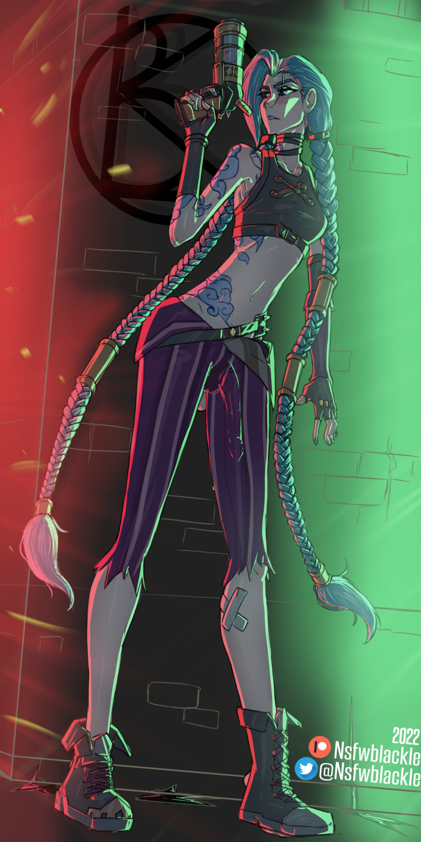 Arcane Jinx (Arcane) Rule 34 Image
