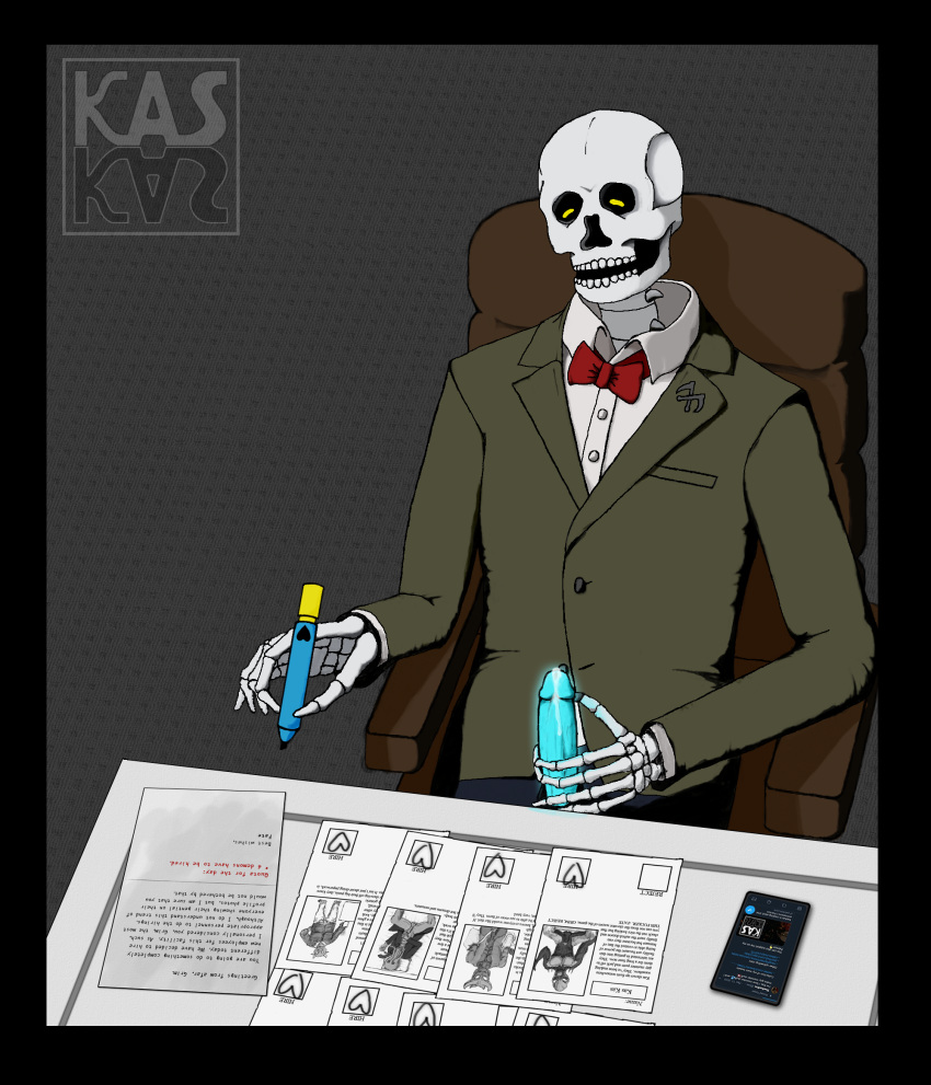 cksks death_and_taxes gay grim_reaper male masturbation office penis skeleton suit