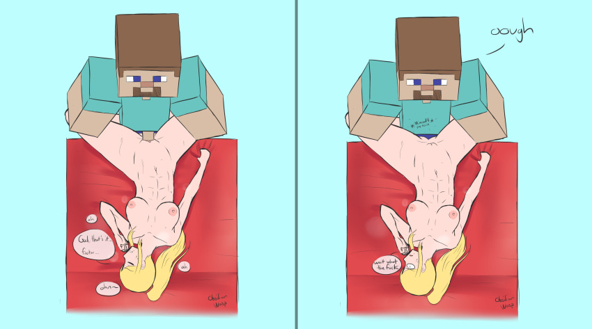Steve (Minecraft) Rule 34 Image