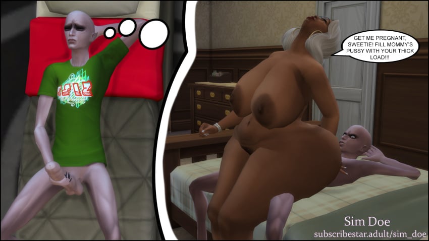 3d bbw bbw_mom big_ass big_breasts big_breasts big_breasts big_nipples caption dark-skinned_female dark_skin demon demon_boy demon_humanoid dillon_singleton(sim_doe) dreaming dreaming_about_sex english english_text gilf grandma grandmother granny huge_ass jacylnn_singleton(sim_doe) massive_ass masturbating masturbation mother_and_son naked naked_female naked_male nude nude_female nude_male original_characters reverse_cowgirl_position sex sim_doe sims sims4 sims_4 speech_bubble speech_bubbles step-incest stepcest stepmother stepson the_sims the_sims_4 thick_thighs white_hair